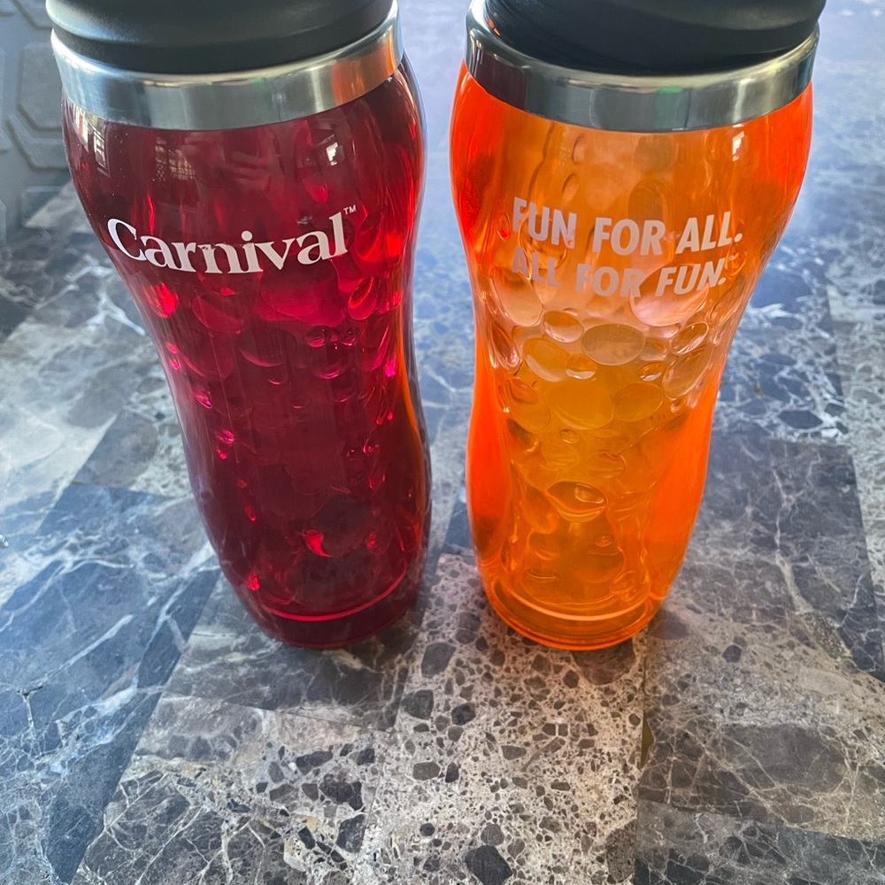 Carnival cruise drink cups